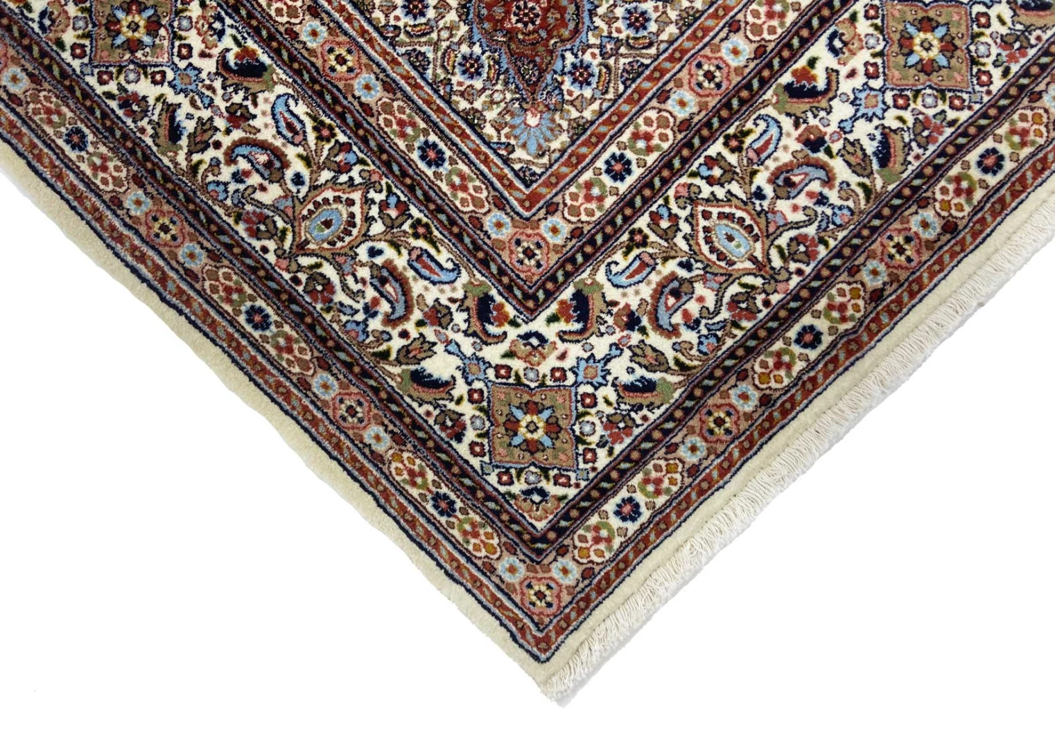 Moud Perserteppich aus Iran, 230 × 185 cm