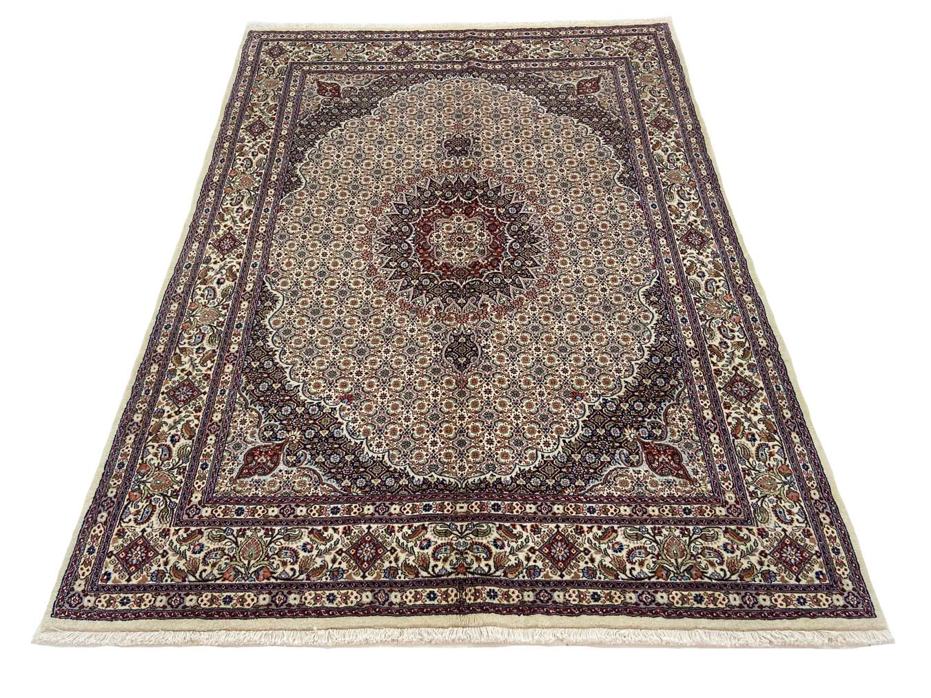 Moud Perserteppich aus Iran, 240 × 174 cm