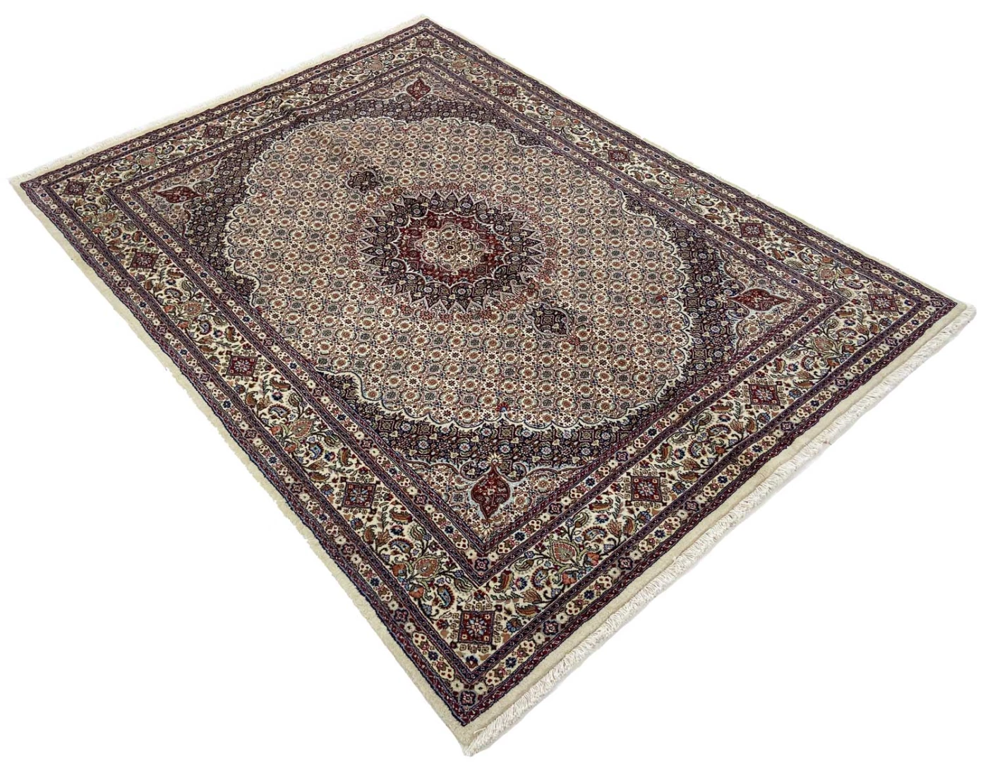 Moud Perserteppich aus Iran, 240 × 174 cm