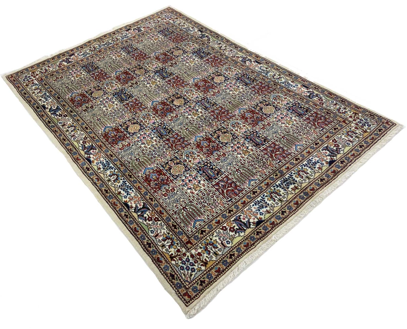 Moud Perserteppich aus Iran, 242 × 171 cm