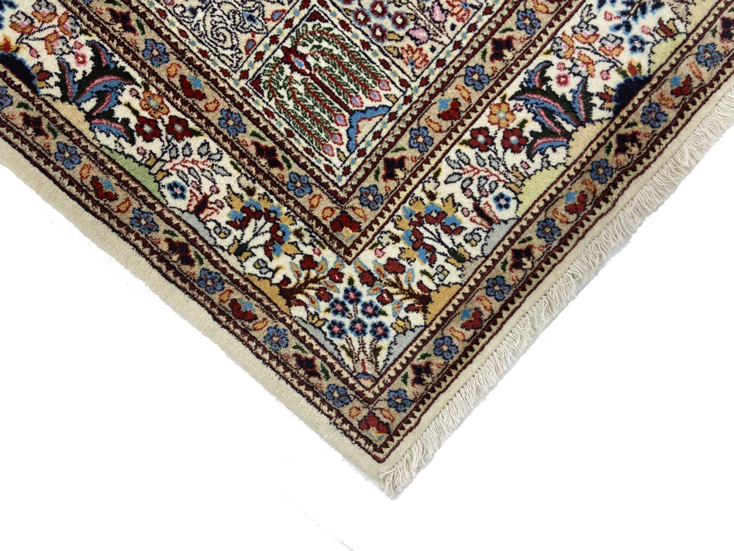 Moud Perserteppich aus Iran, 242 × 171 cm