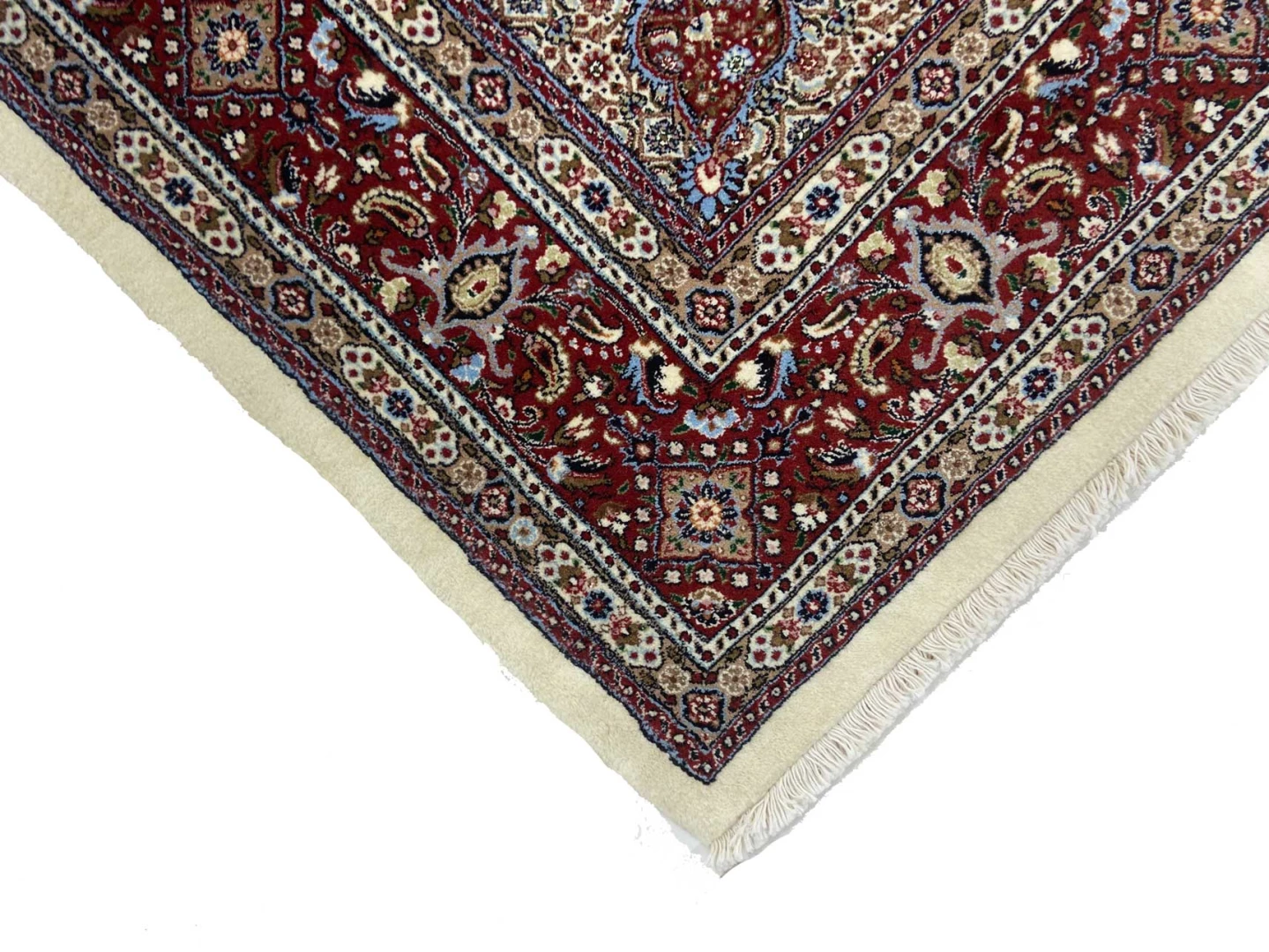 Moud Perserteppich aus Iran, 242 × 185 cm