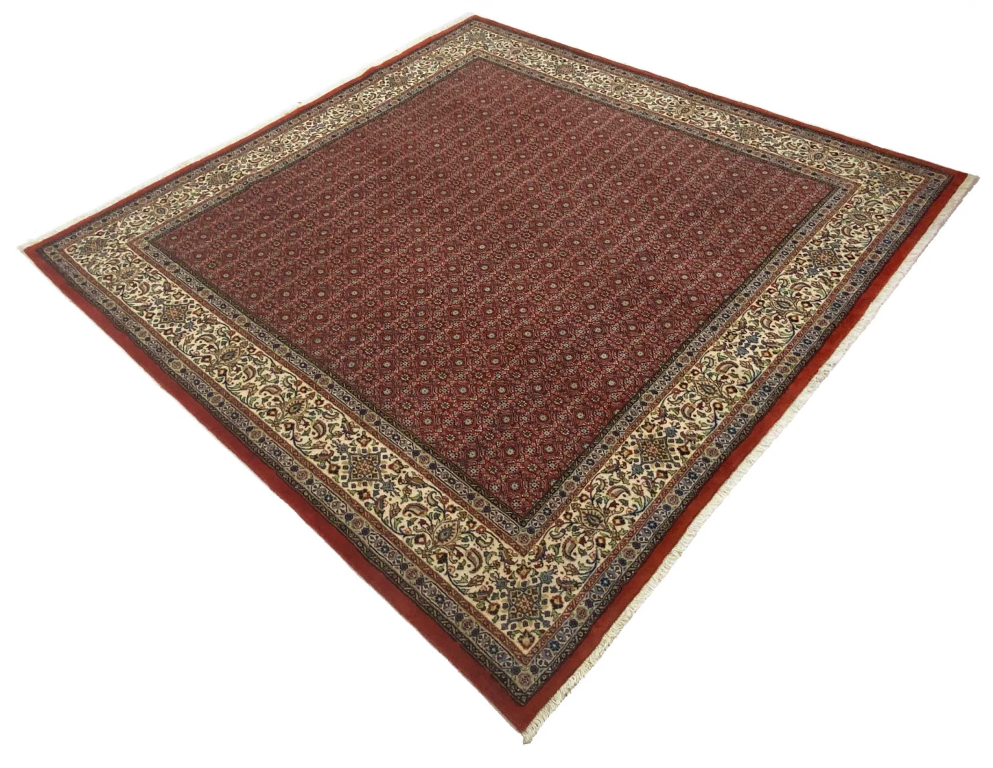 Handgeknüpfter Moud Perserteppich 252 × 246 cm