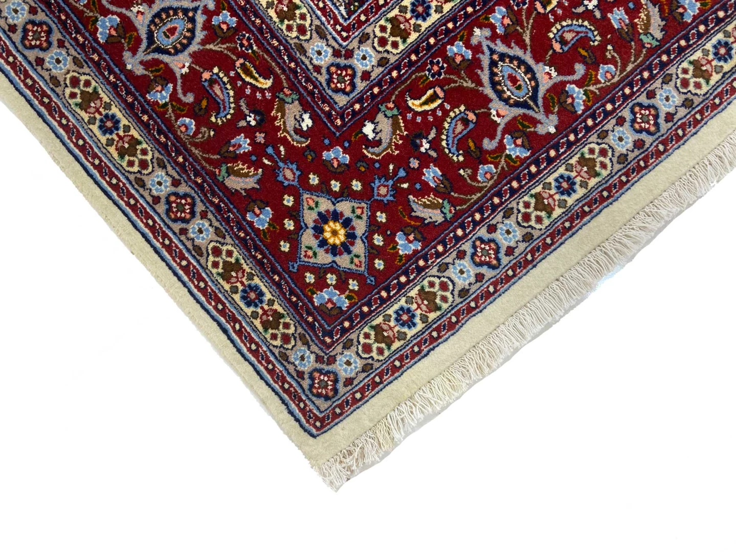 Moud Perserteppich aus Iran, 284 × 201 cm