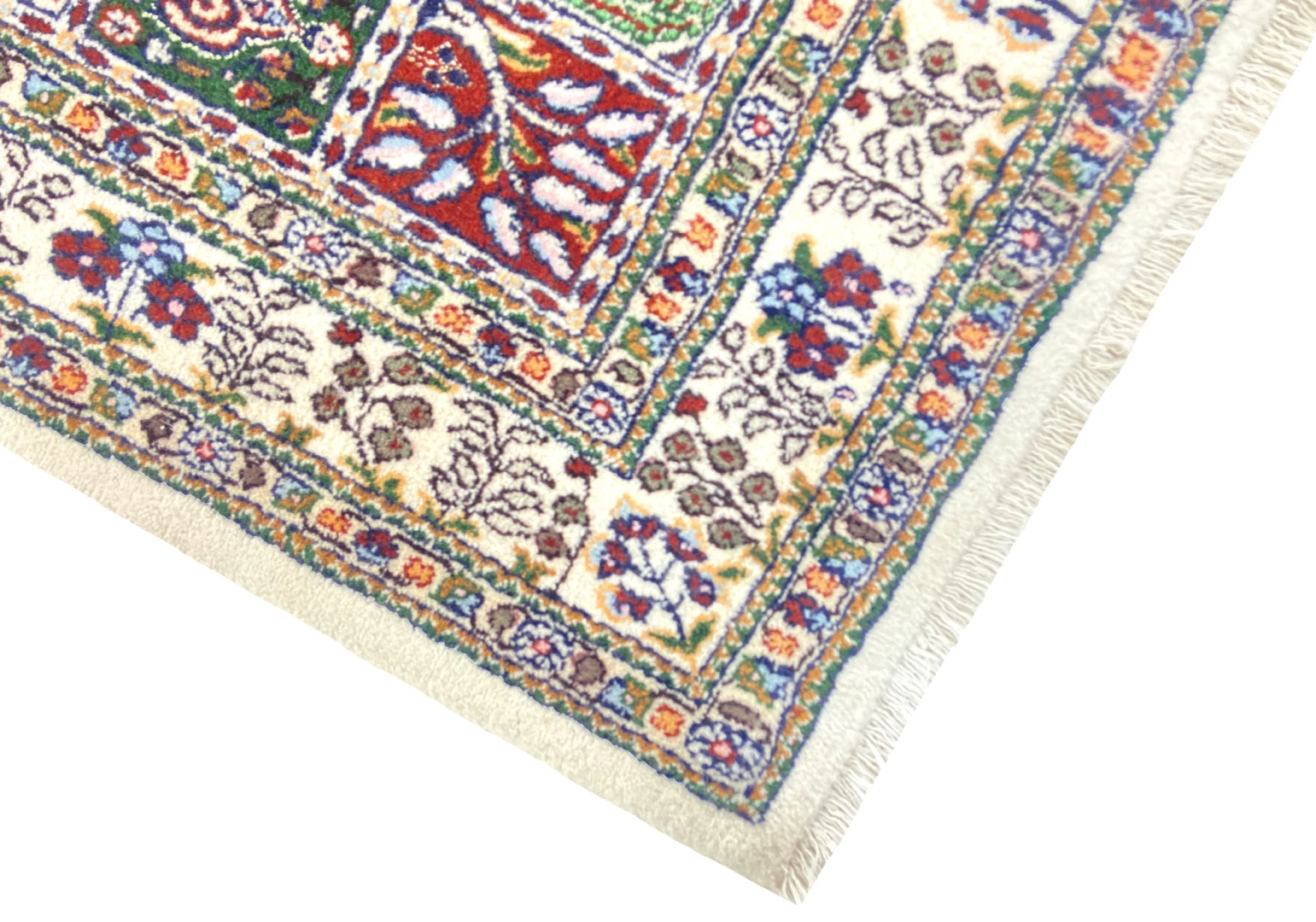 orientteppich-moud-292-x-82-cm-300000-knoten-handgeknupft-3 Handgeknüpfter Moud Perserteppich, 292 × 82 cm, Wolle & Seide