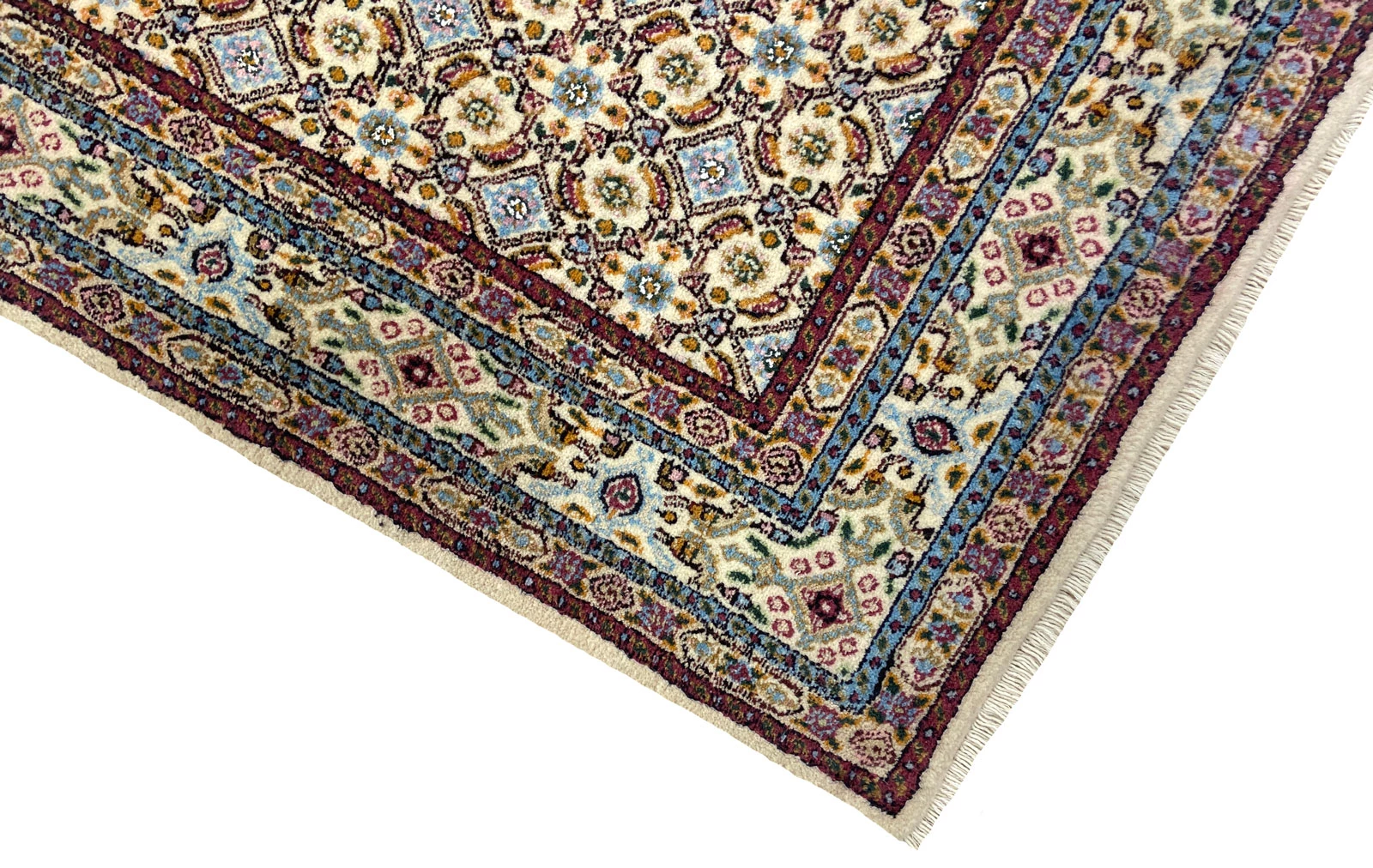 Moud Herati Perserteppich aus Iran, 295 × 84 cm