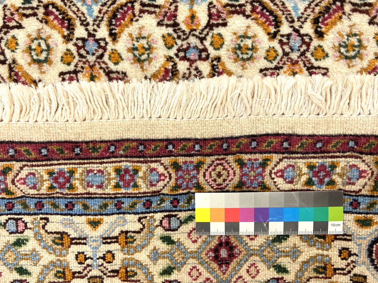 Moud Herati Perserteppich aus Iran, 295 × 84 cm