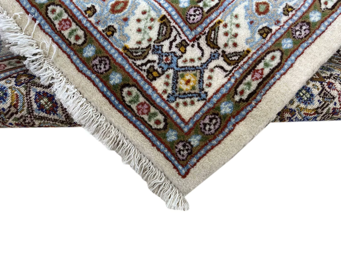 Moud Perserteppich aus Iran, 302 × 79 cm