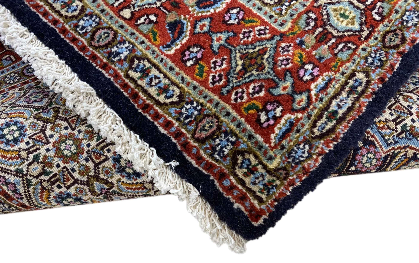 Moud Herati Perserteppich aus Iran, 305 × 79 cm
