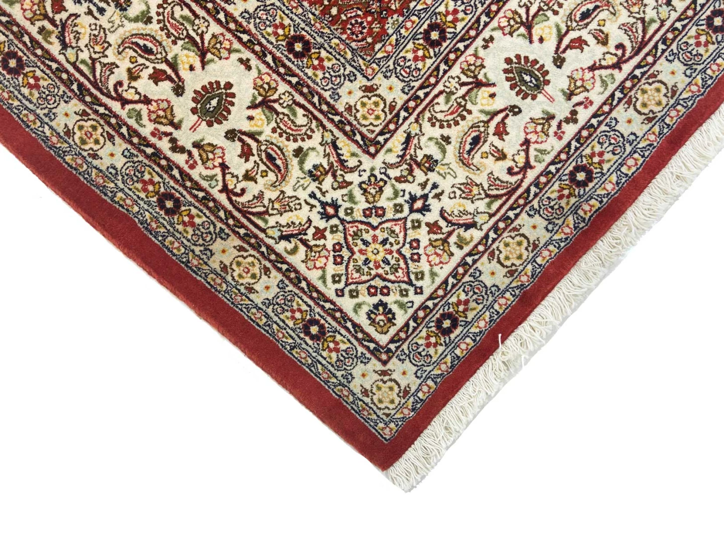 orientteppich-moud-307-x-199-cm-360000-knoten-handgeknupft-3 Handgeknüpfter Moud Perserteppich 307 × 199 cm