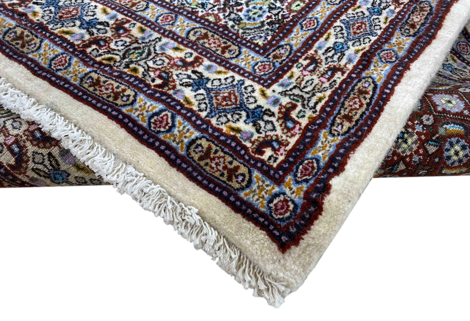 Moud Perserteppich aus Iran, 312 × 81 cm