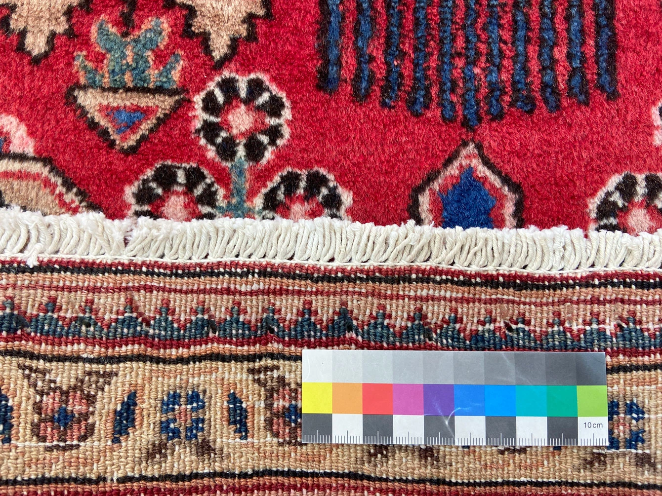 moud-orientteppich-97-x-66-cm-360000-knoten-handgeknupft-3 Moud Perserteppich aus Iran, 97 × 66 cm