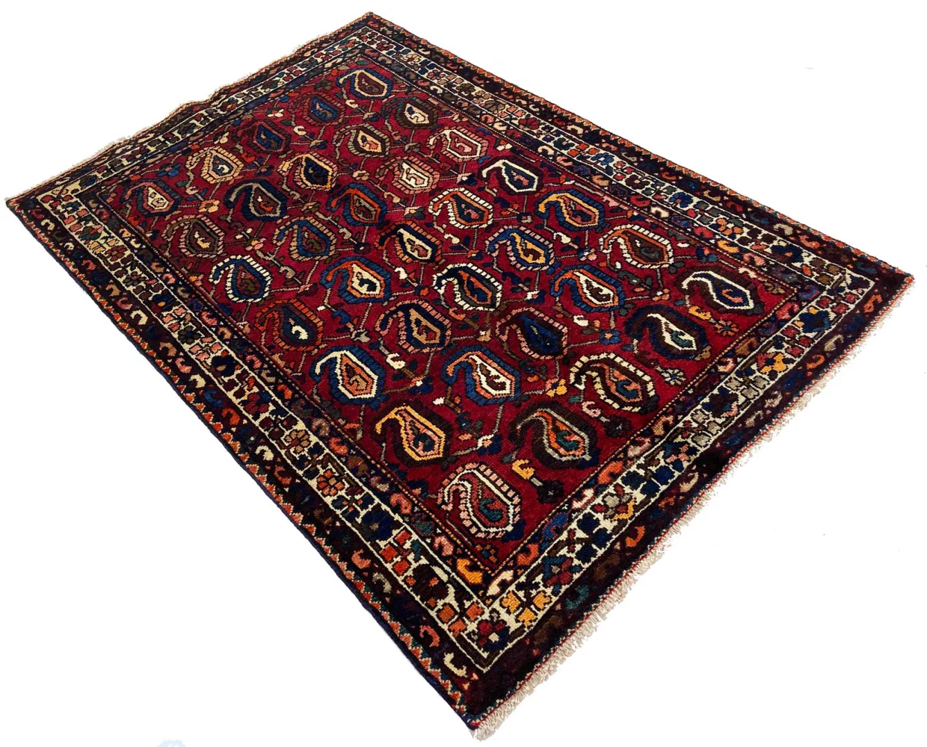 Handgeknüpfter Bakhtiari Perserteppich 222 × 151 cm