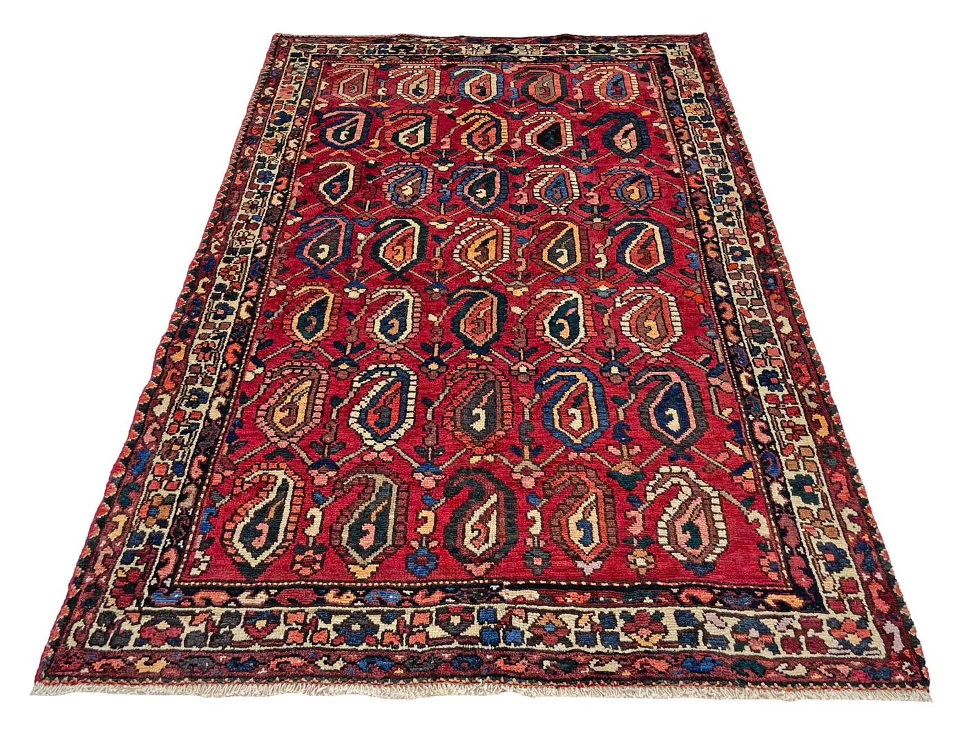 Handgeknüpfter Bakhtiari Perserteppich, 232 × 157 cm, Wolle