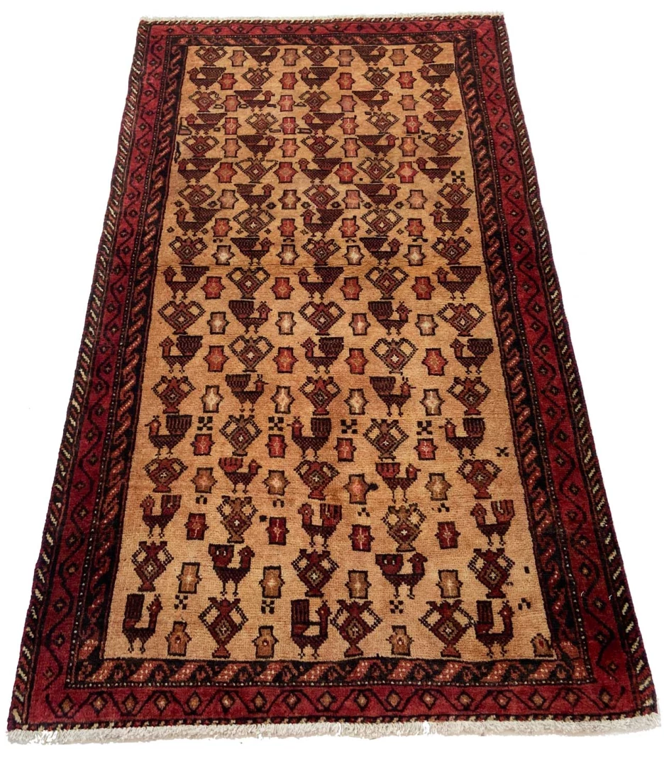 Baluch Perserteppich aus Iran, 170 × 94 cm