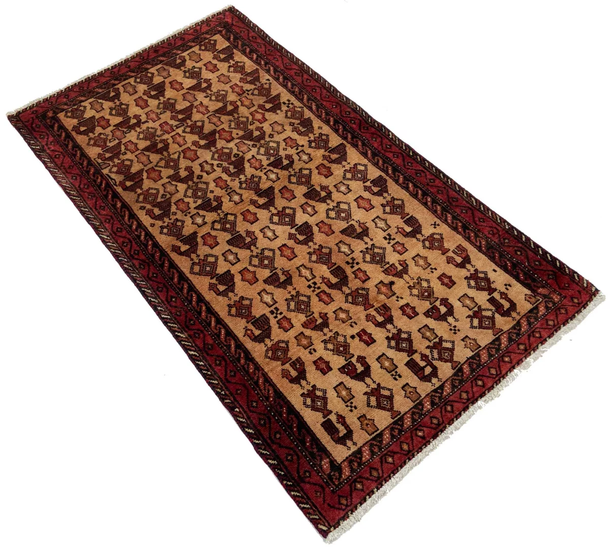 Baluch Perserteppich aus Iran, 170 × 94 cm