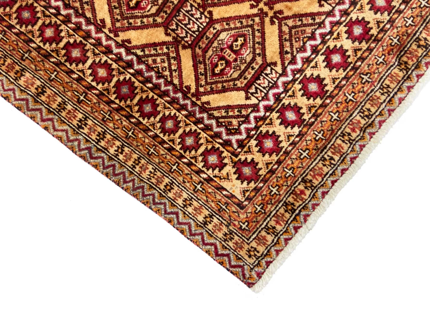 belutsch-orientteppich-175-x-99-cm-120000-knoten-handgeknupft-8 Handgeknüpfter Baluch Orientteppich 175 × 99 cm