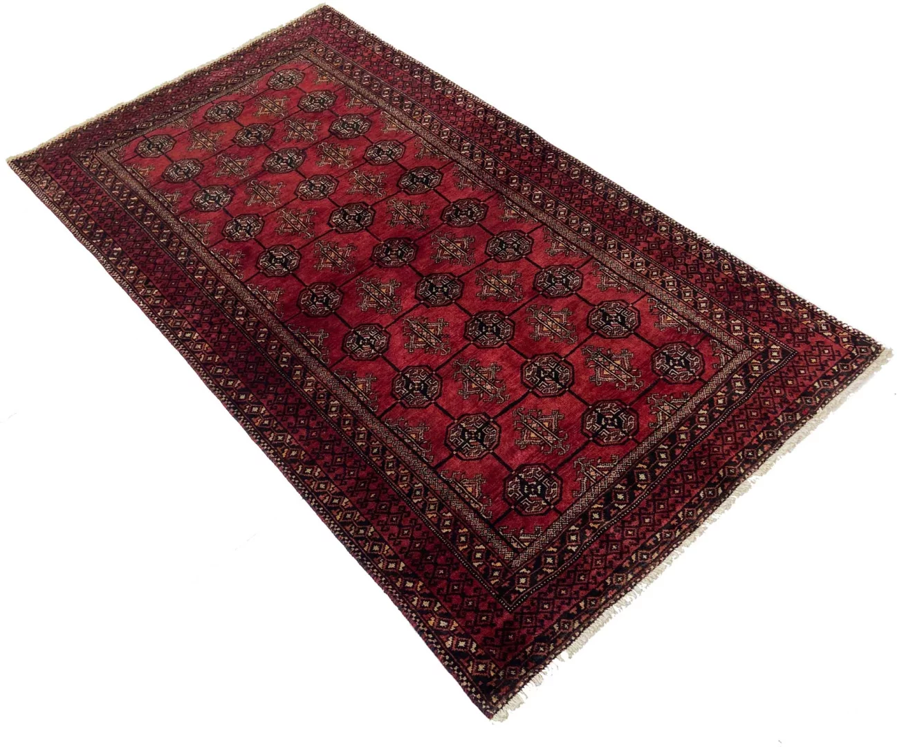 belutsch-orientteppich-202-x-113-cm-120000-knoten-handgeknupft-2 Baluch Perserteppich aus Iran, 202 × 113 cm