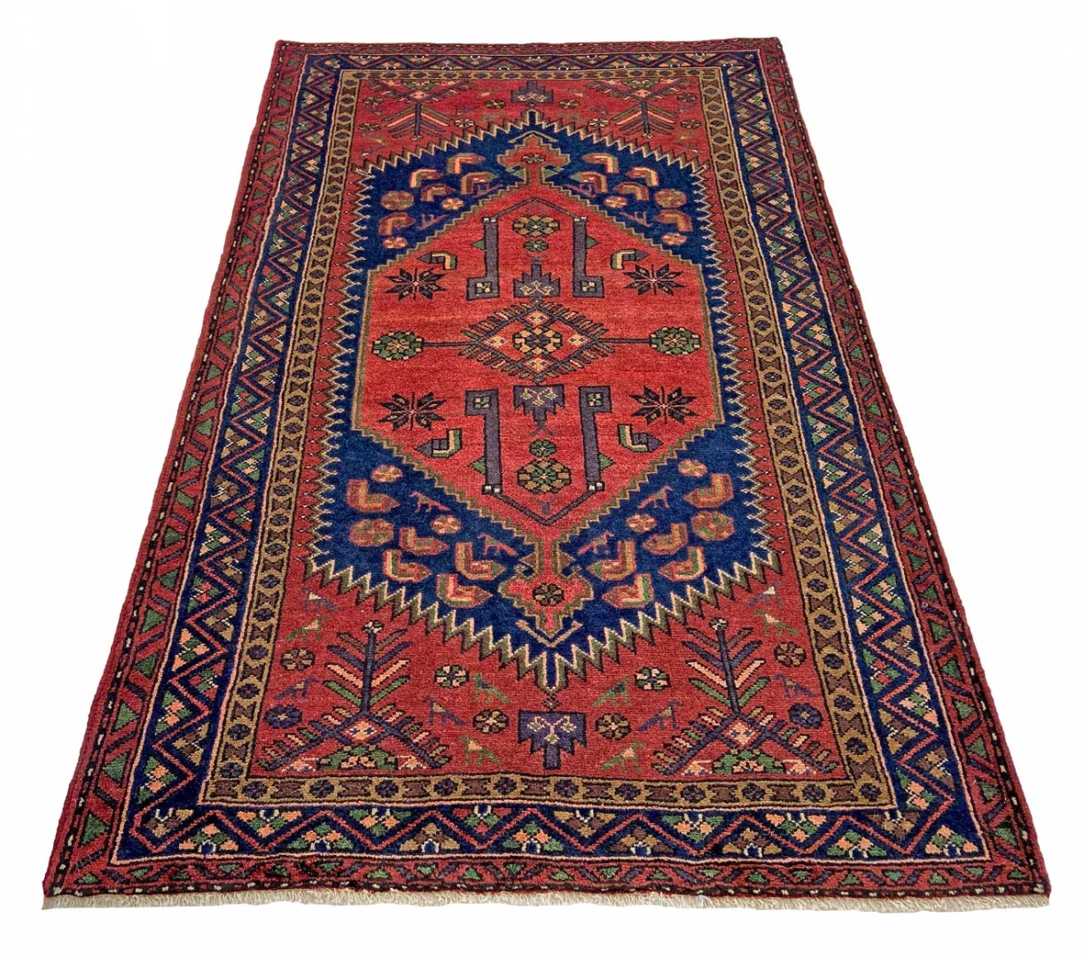 belutsch-orientteppich-206-x-128-cm-120000-knoten-handgeknupft-1 Baluch Orientteppich aus Afghanistan, 206 × 128 cm