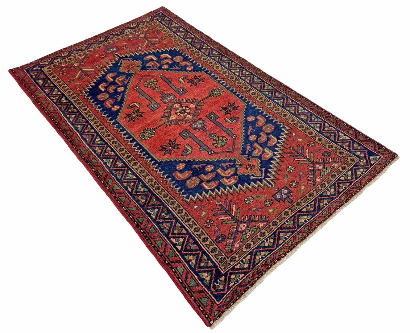 belutsch-orientteppich-206-x-128-cm-120000-knoten-handgeknupft-2 Baluch Orientteppich aus Afghanistan, 206 × 128 cm