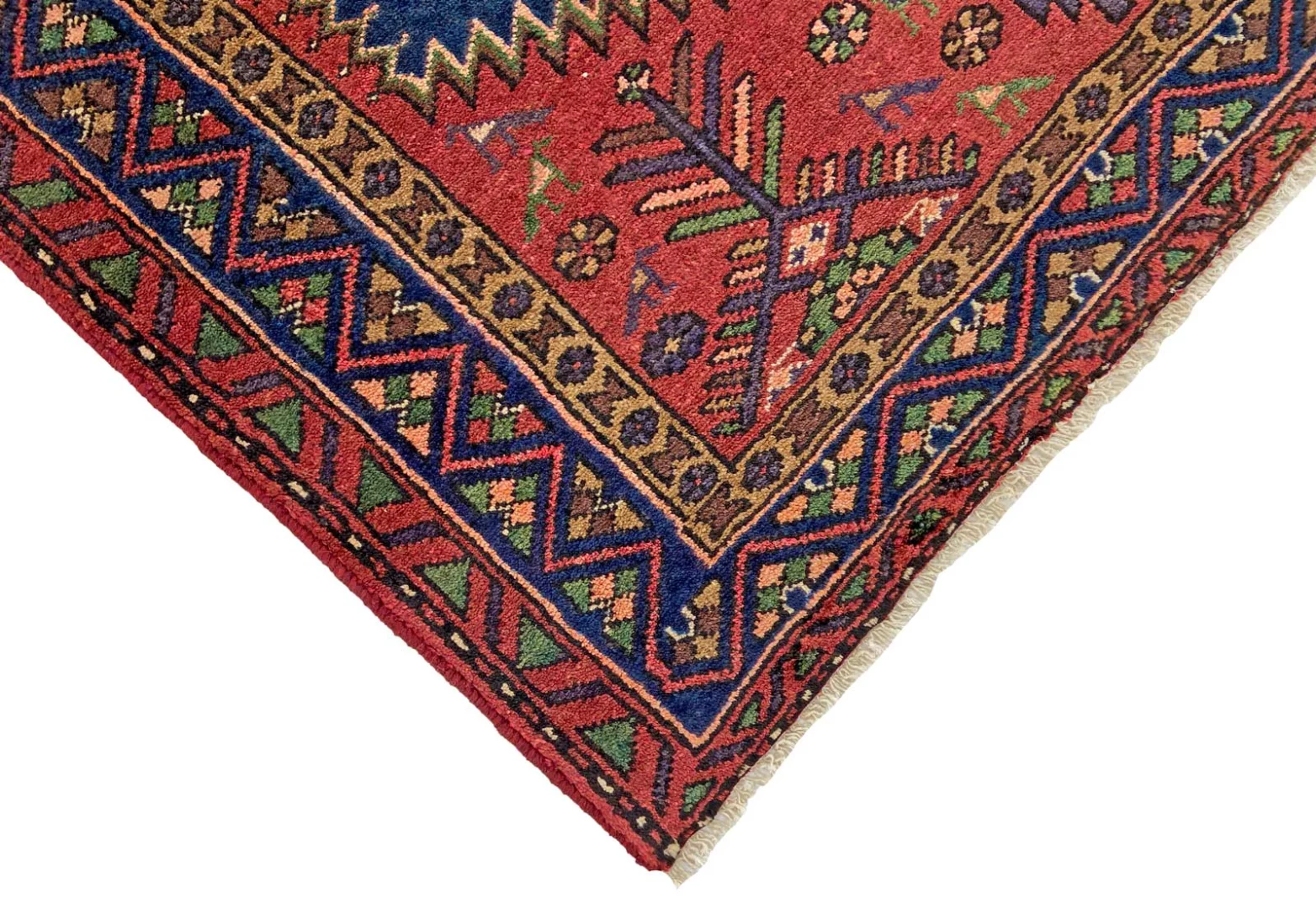 belutsch-orientteppich-206-x-128-cm-120000-knoten-handgeknupft-3 Baluch Orientteppich aus Afghanistan, 206 × 128 cm