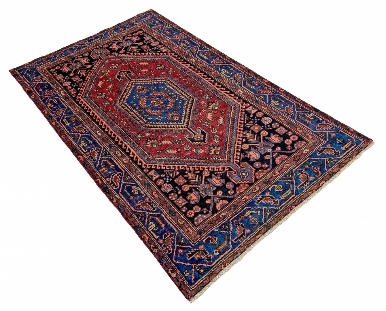 belutsch-teppich-218-x-134-cm-120000-knoten-handgeknupft-2 Handgeknüpfter Baluch Perserteppich 218 × 134 cm