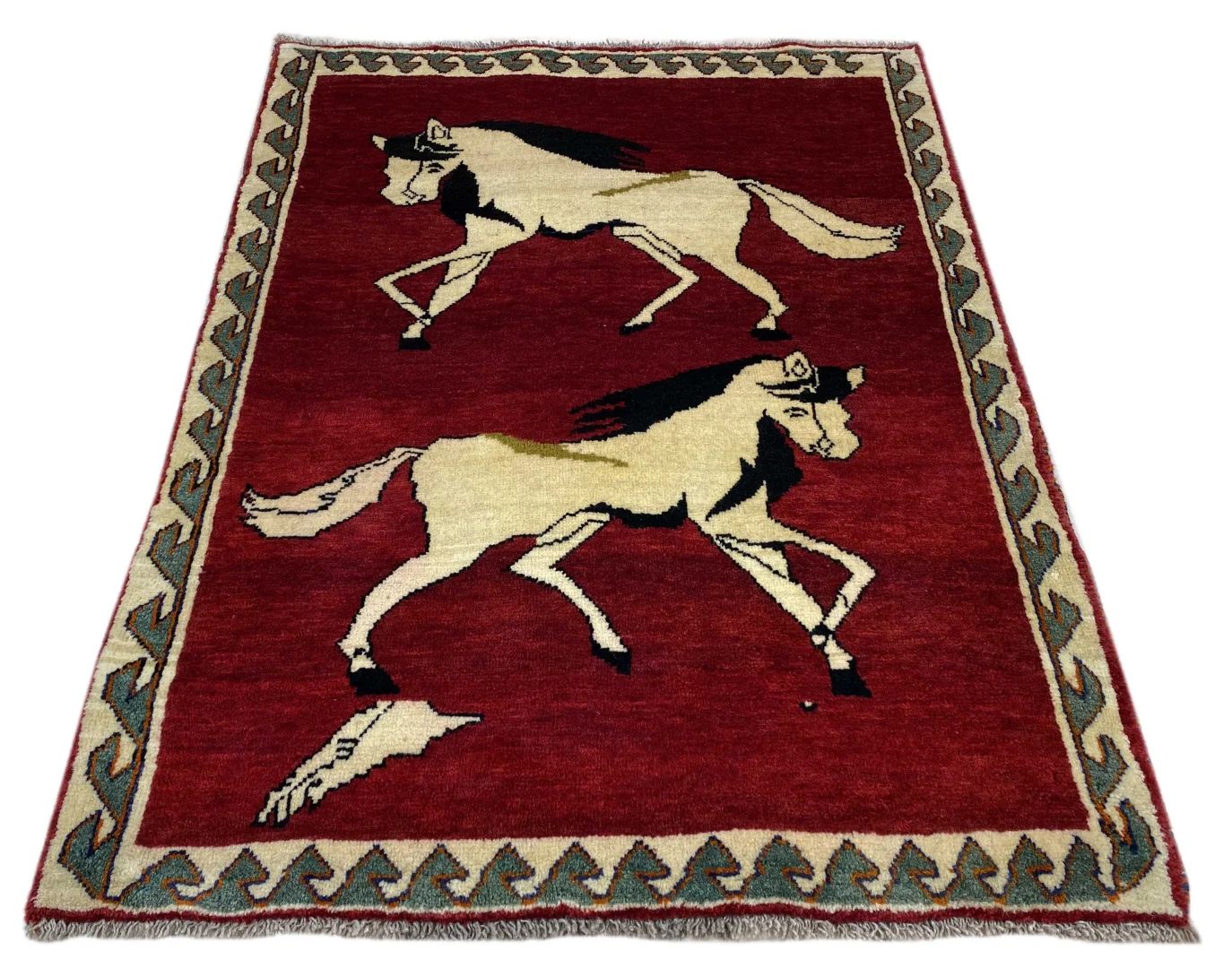 Handgeknüpfter Gabbeh Perserteppich 148 × 108 cm