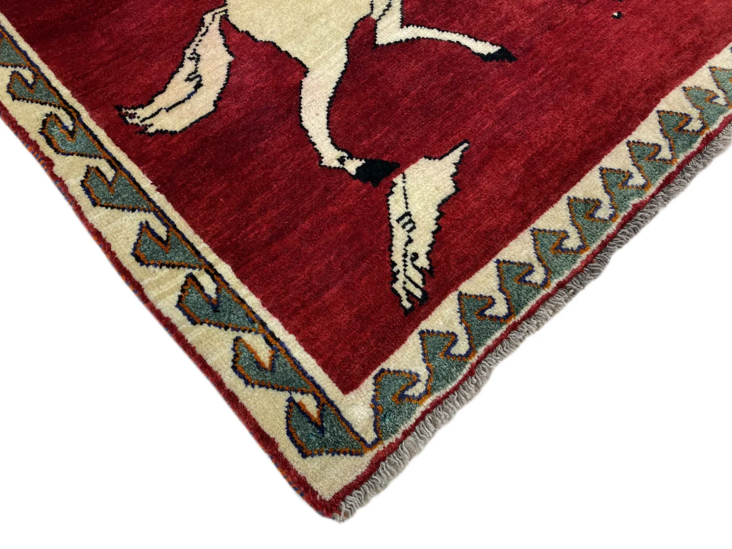Handgeknüpfter Gabbeh Perserteppich 148 × 108 cm