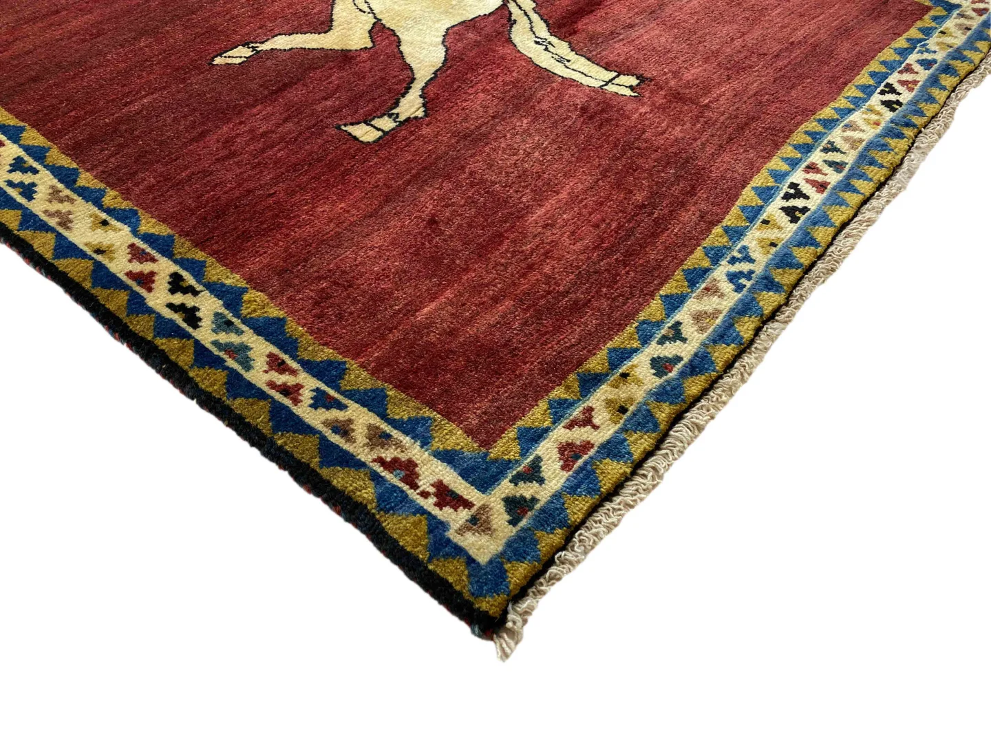Handgeknüpfter Gabbeh Perserteppich, 171 × 121 cm, Wolle