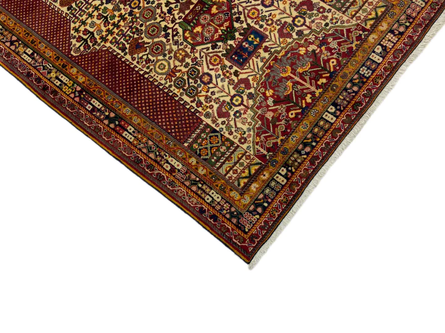 Handgeknüpfter Qashqai Perserteppich 200 × 126 cm