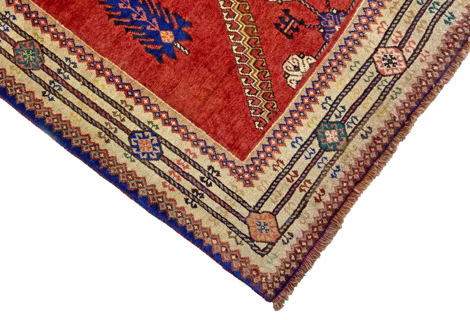 ghashghai-teppich-336-x-201-cm-250000-knoten-handgeknupft-3 Handgeknüpfter Qashqai Perserteppich 336 × 201 cm