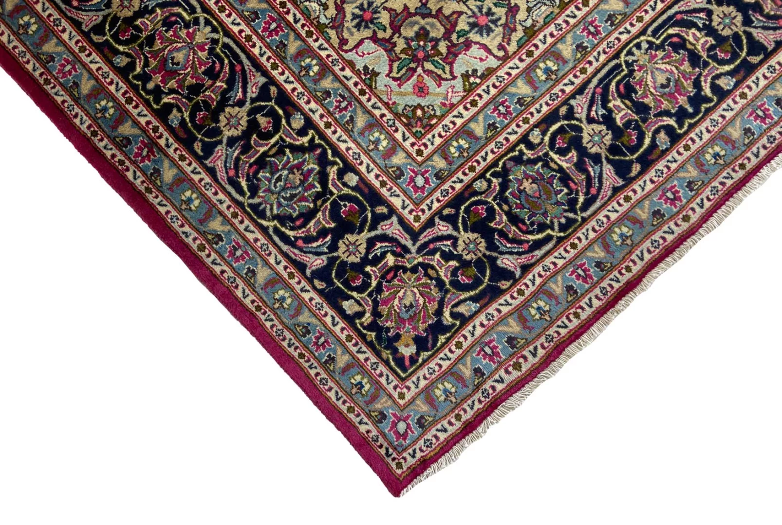 Handgeknüpfter Kashmar Perserteppich, 297 × 199 cm, Wolle