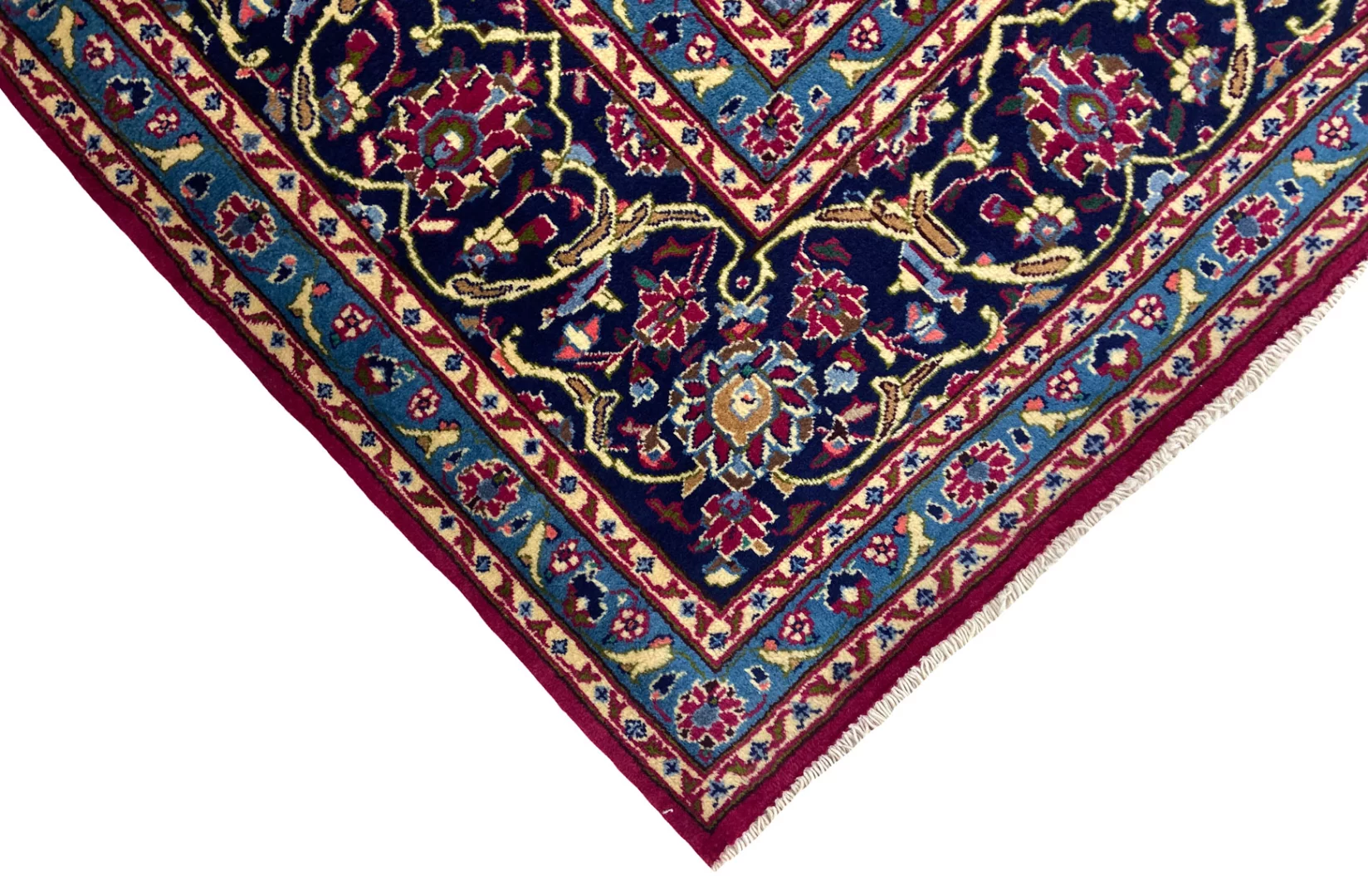 Handgeknüpfter Kashmar Perserteppich, 298 × 199 cm, Wolle