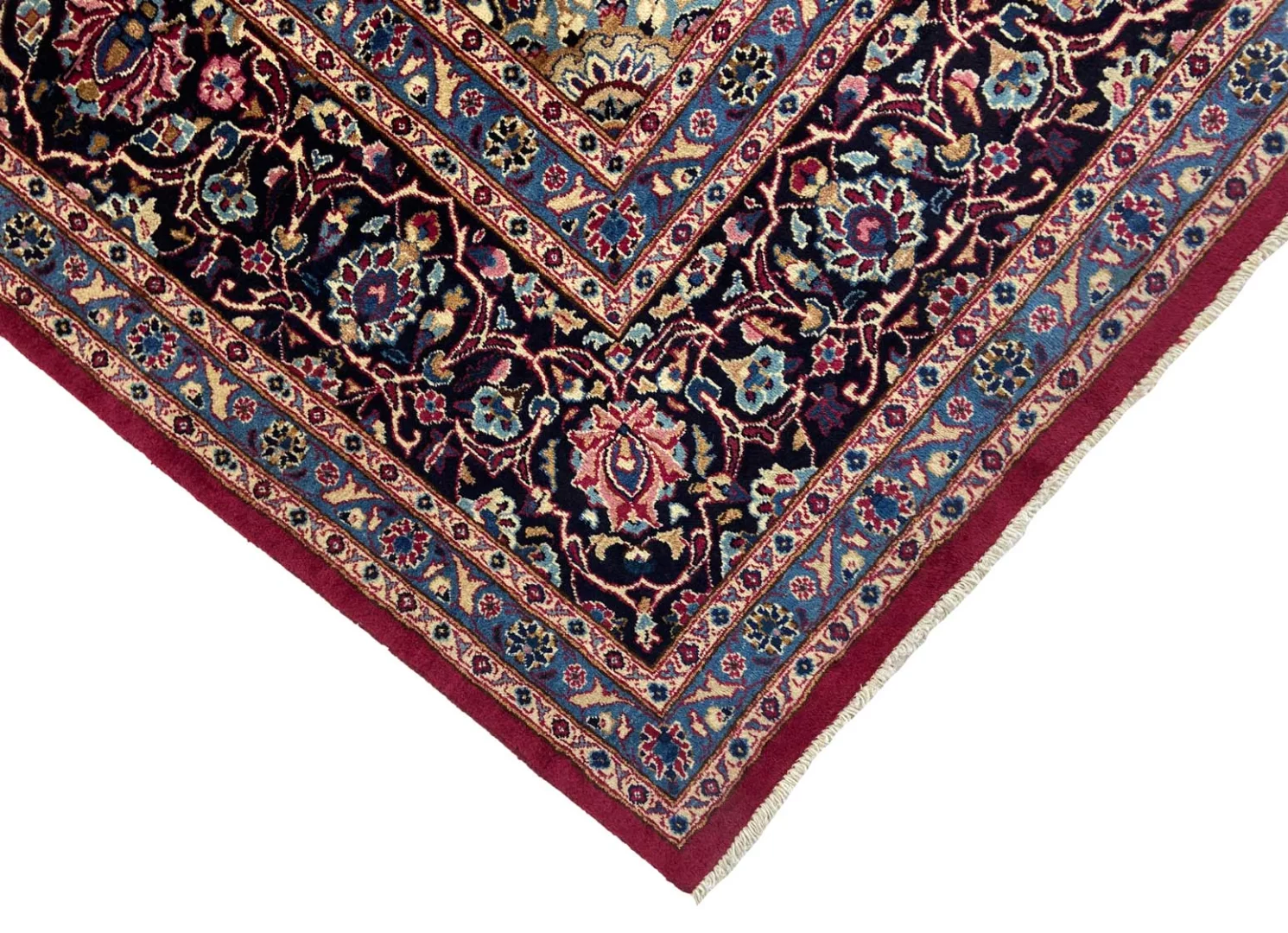 Handgeknüpfter Kashmar Perserteppich 345 × 256 cm