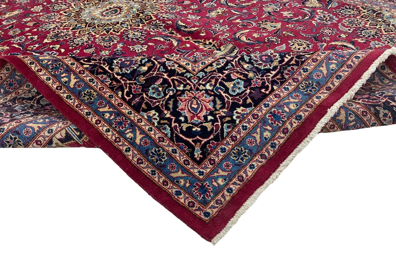 Handgeknüpfter Kashmar Perserteppich 345 × 256 cm