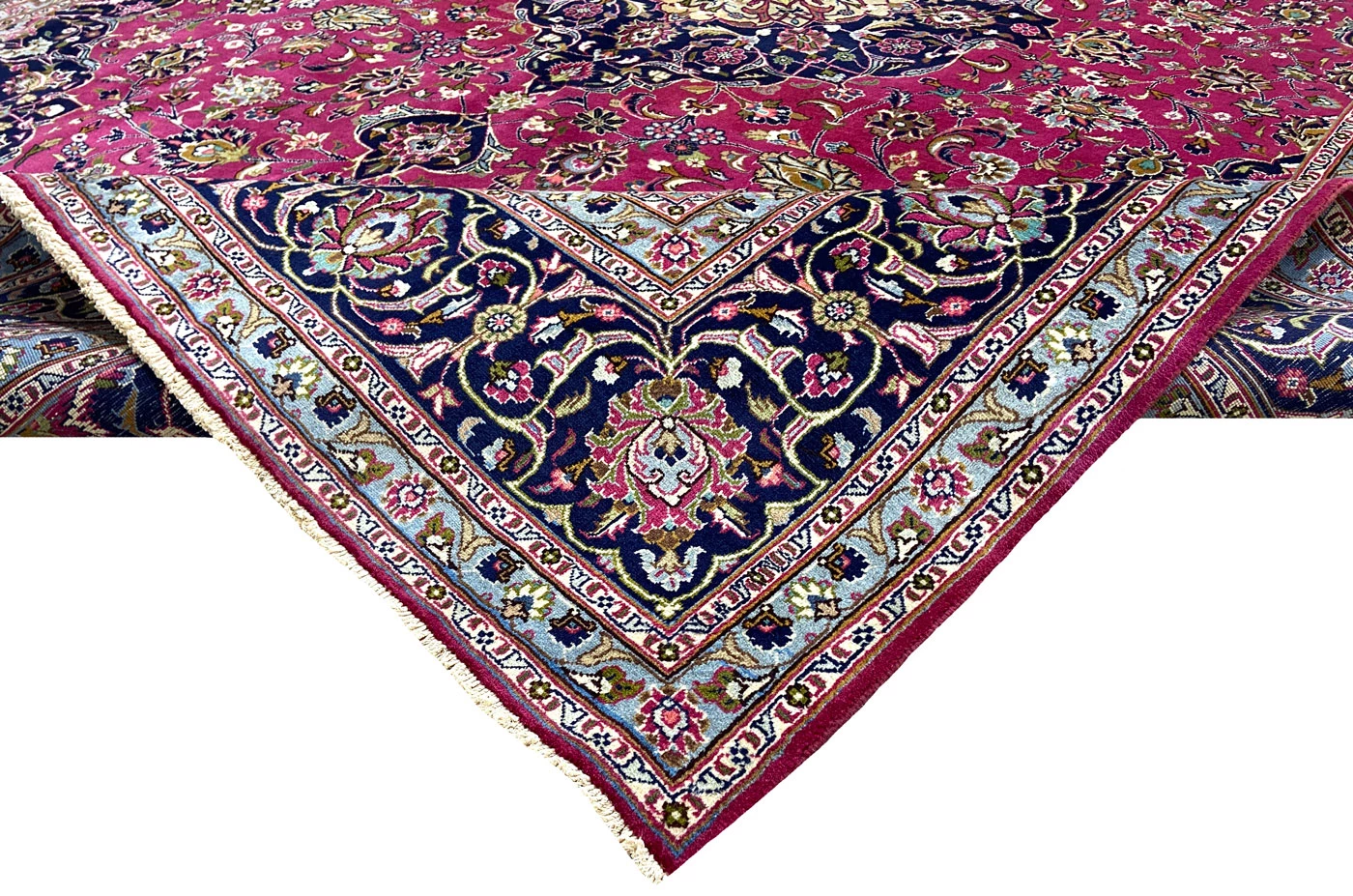 Kashmar Perserteppich 392 × 296 cm aus Wolle, handgeknüpft