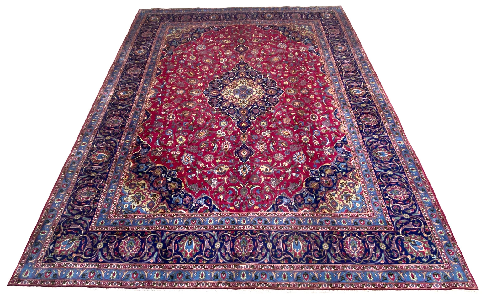 Kashmar Perserteppich aus Iran, 394 × 301 cm