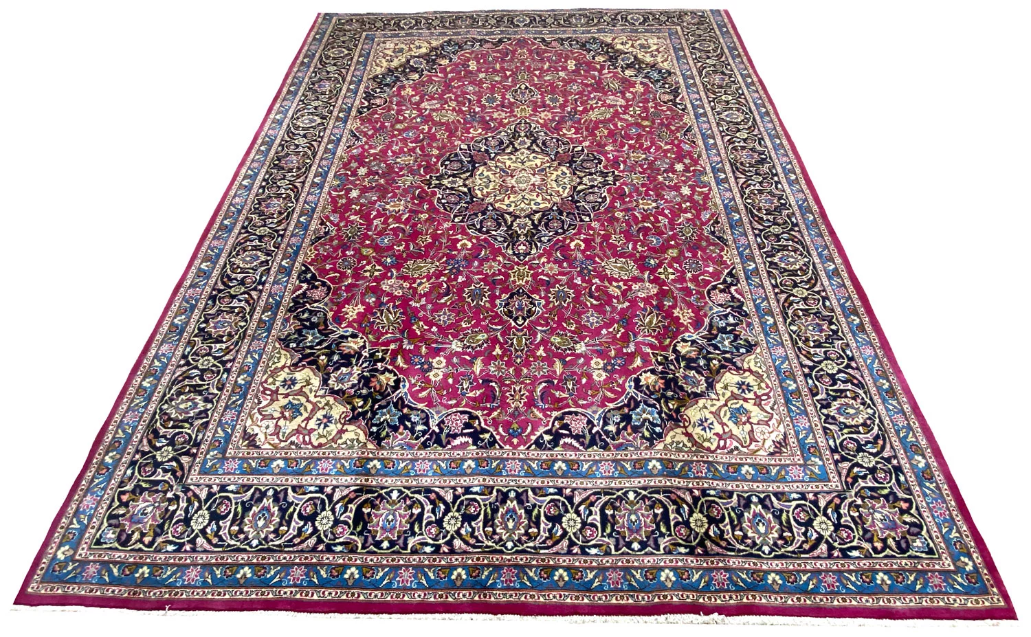 Handgeknüpfter Kashmar Perserteppich 403 × 295 cm