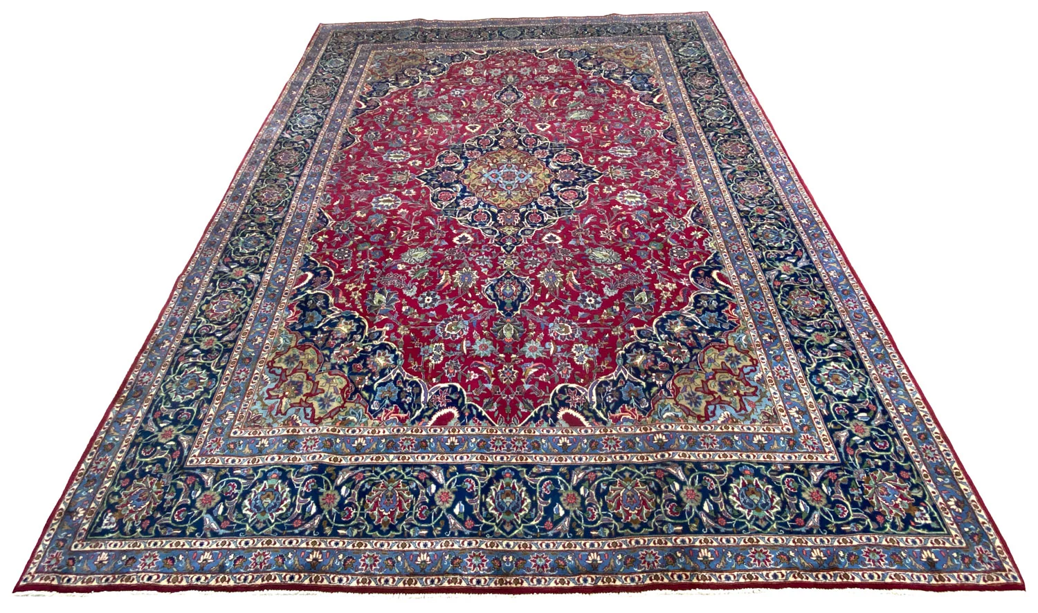 Handgeknüpfter Kashmar Perserteppich 410 × 308 cm