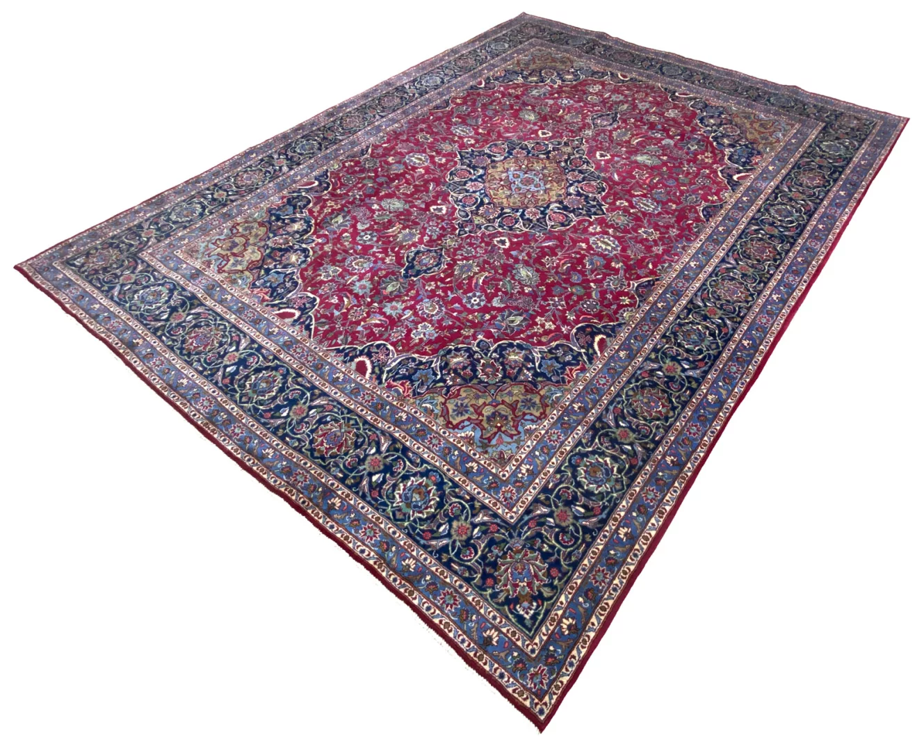 Handgeknüpfter Kashmar Perserteppich 410 × 308 cm