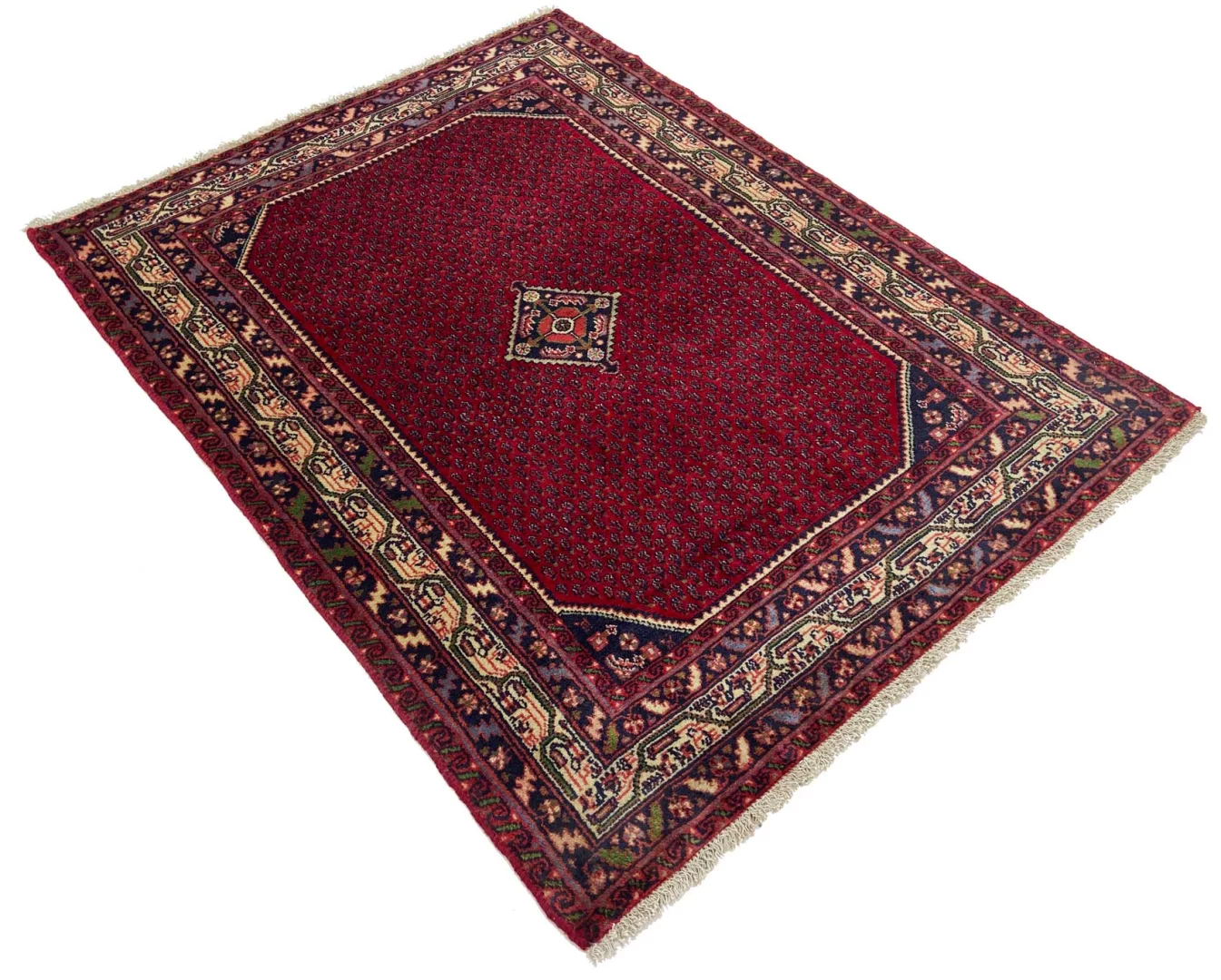 Handgeknüpfter Perserteppich 151 × 111 cm