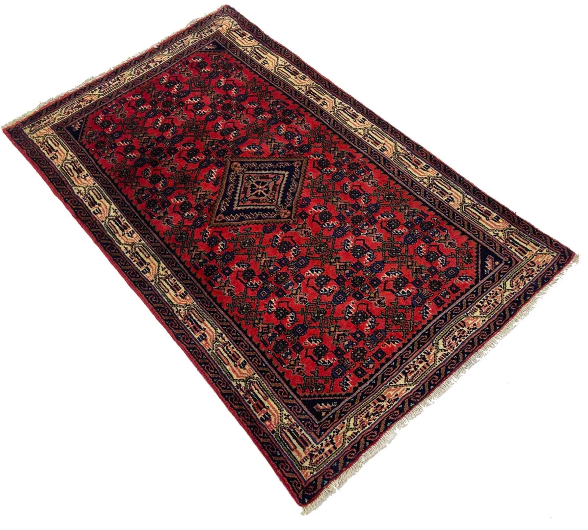 Perserteppich 155 × 98 cm aus Wolle, handgeknüpft