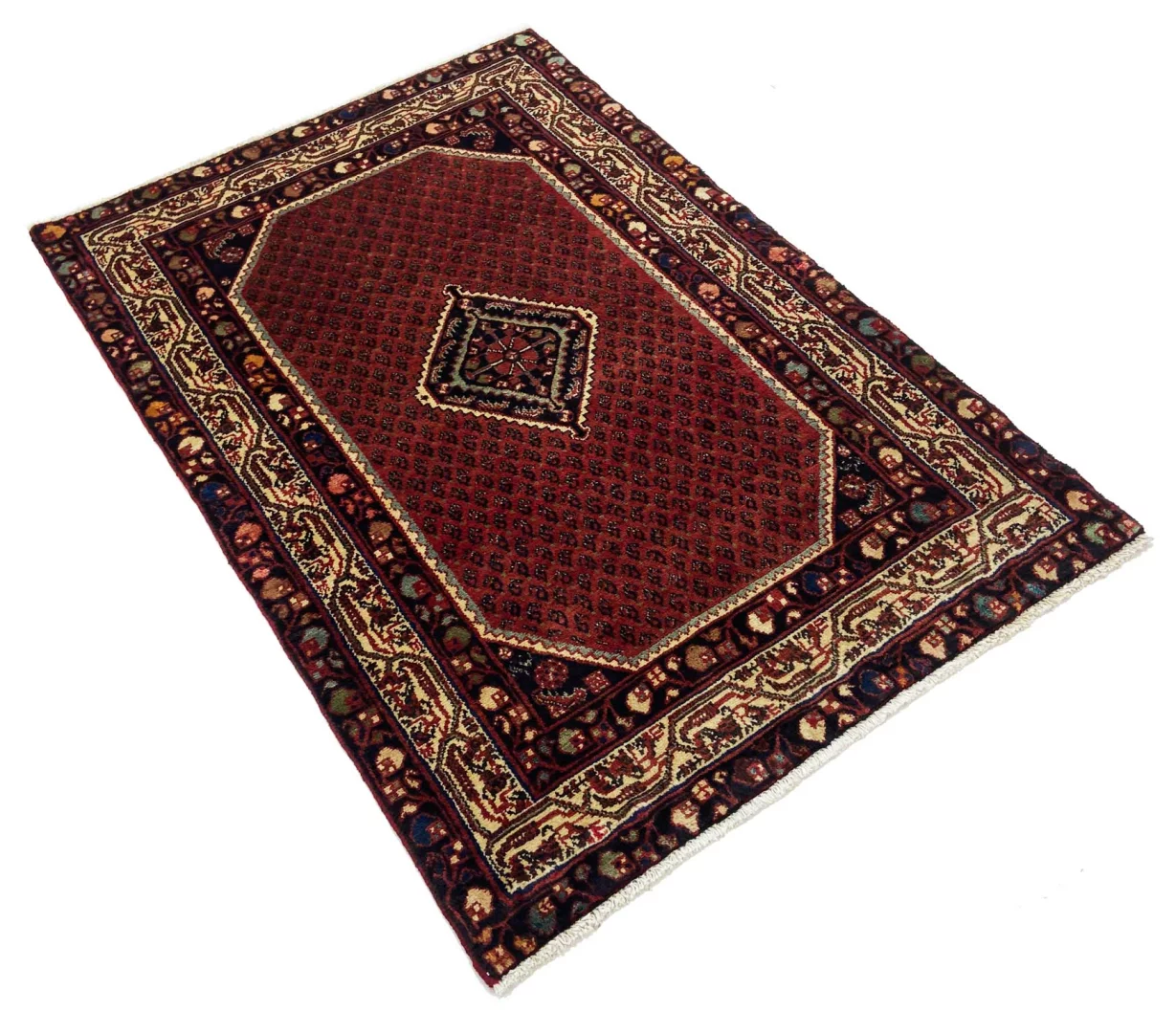 Perserteppich 167 × 111 cm aus Wolle, handgeknüpft