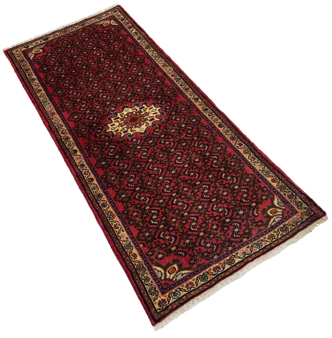Perserteppich 177 × 81 cm aus Wolle, handgeknüpft