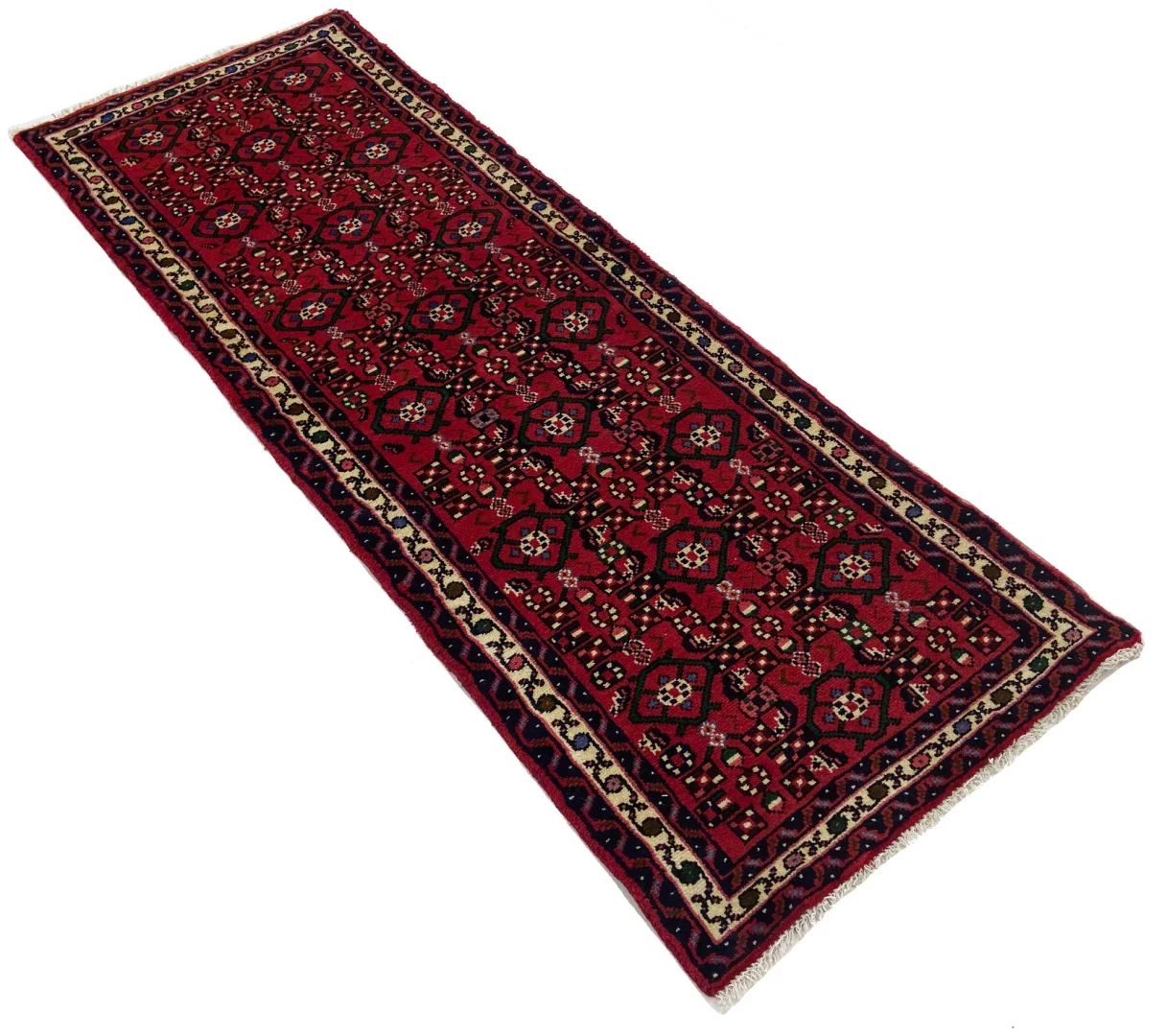 Perserteppich aus Iran, 206 × 73 cm