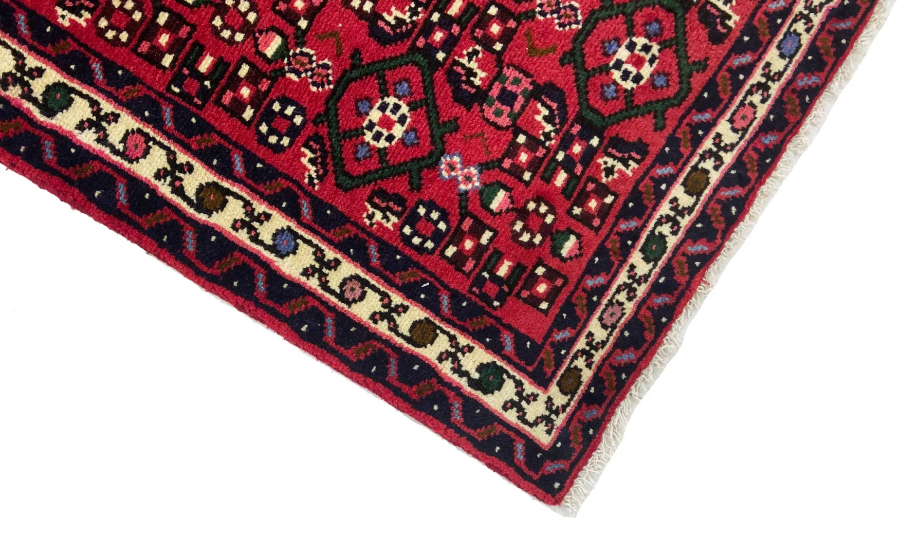 Perserteppich aus Iran, 206 × 73 cm