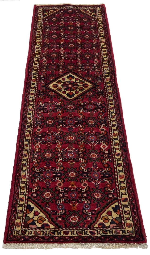 Handgeknüpfter Perserteppich 209 × 67 cm
