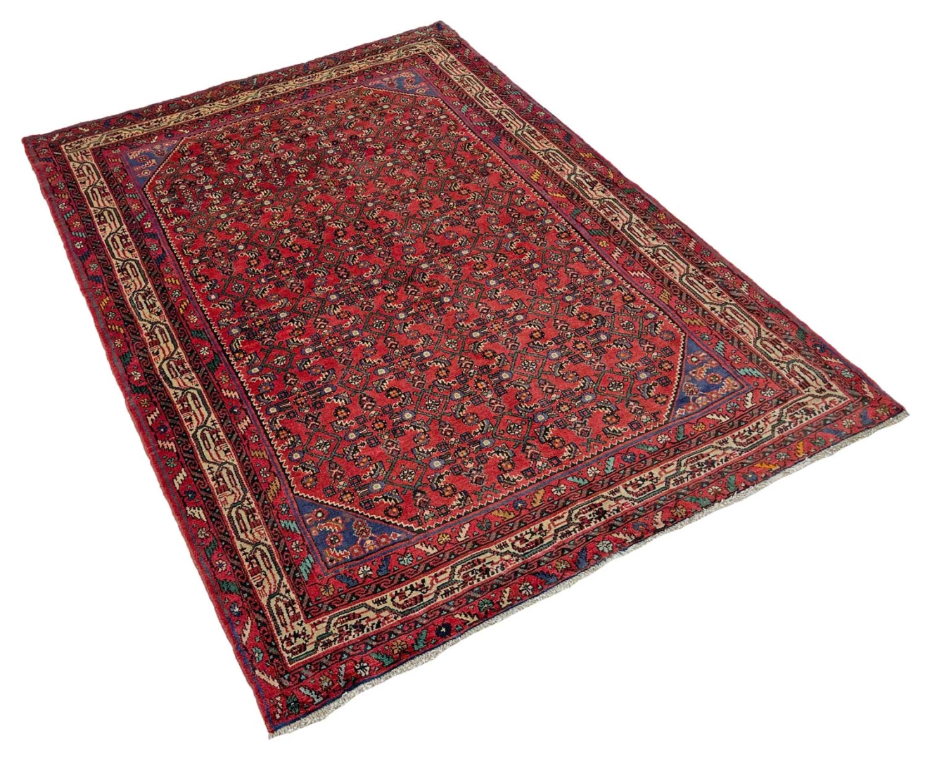 Handgeknüpfter Perserteppich, 215 × 158 cm, Wolle