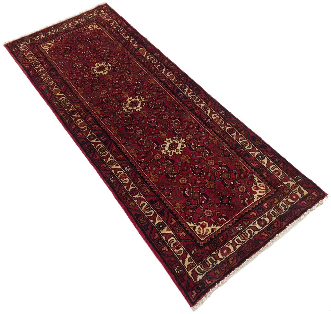 Perserteppich aus Iran, 217 × 86 cm