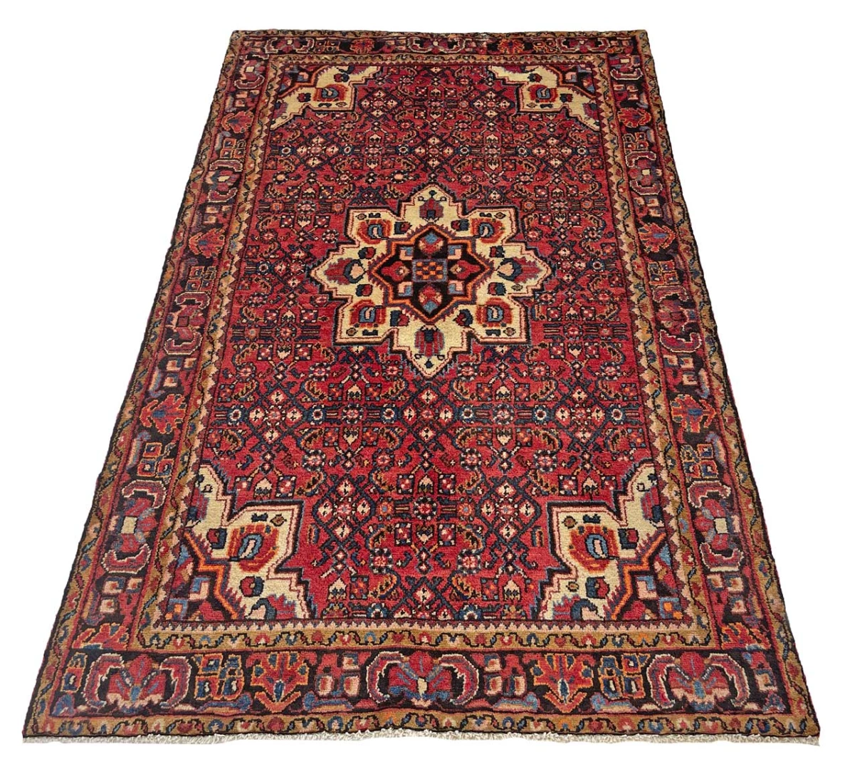 Perserteppich 232 × 142 cm aus Wolle, handgeknüpft